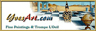 '' Trompe L'oeil Murals & Ceilings of Yves Lanthier.''