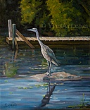 Heron by the Lake